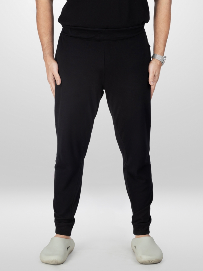 Basics - Scrub Joggers - Black