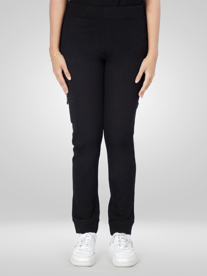 Basics - Scrub Joggers - Black