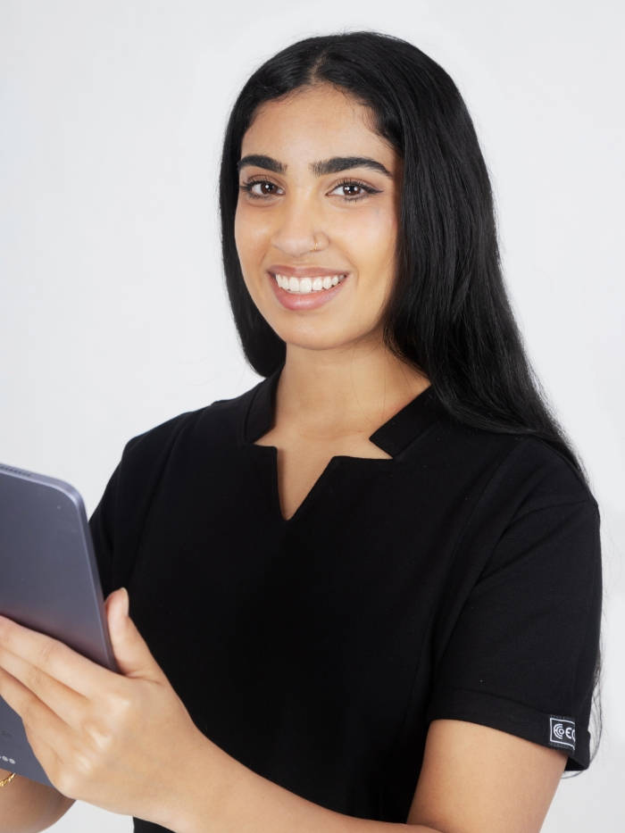 Basics - Scrub Top - Black