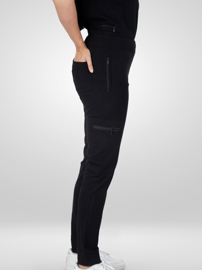Basics - Scrub Joggers - Black