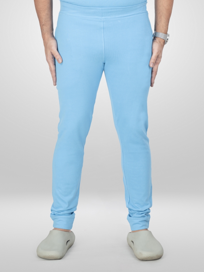 Basics - Scrub Joggers - Sky