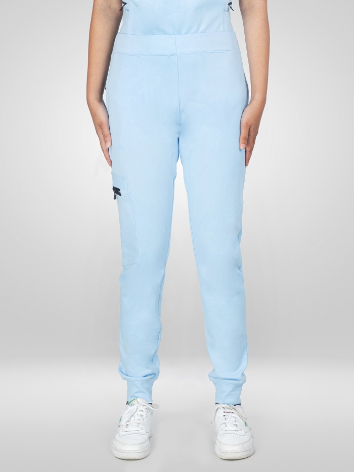 Super - Scrub Joggers - Sky