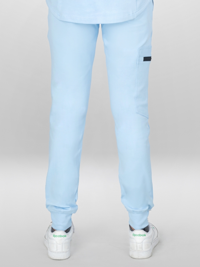 Super - Scrub Joggers - Sky