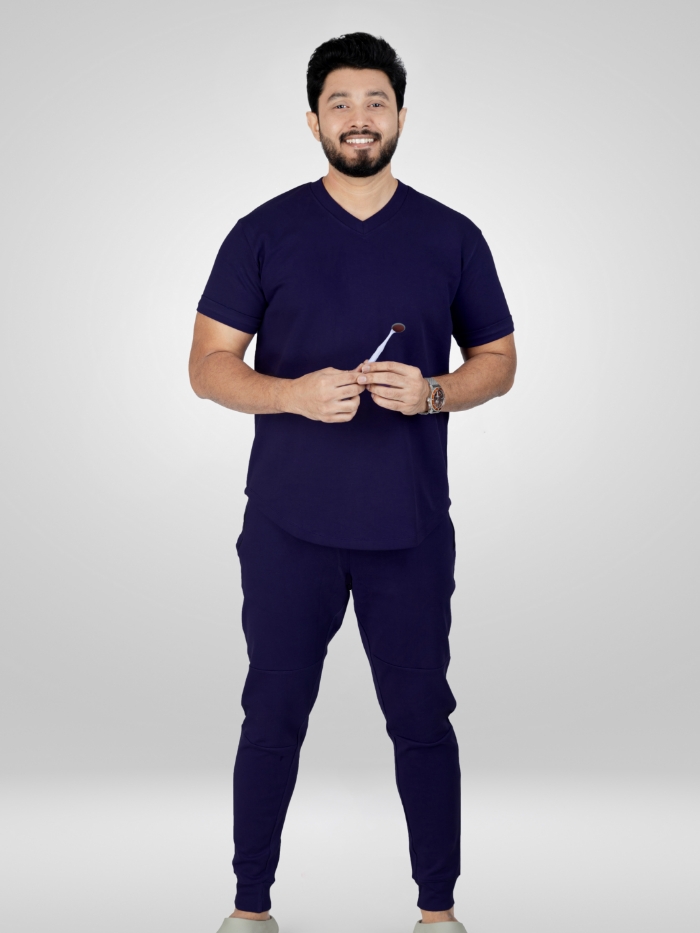 Super - Scrub Joggers - Navy