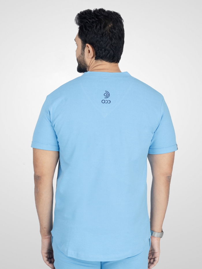 Super - Scrub Top - Sky