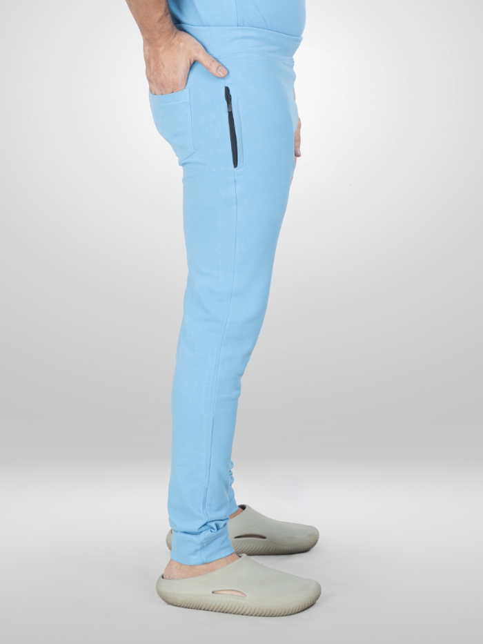 Super - Scrub Joggers - Sky