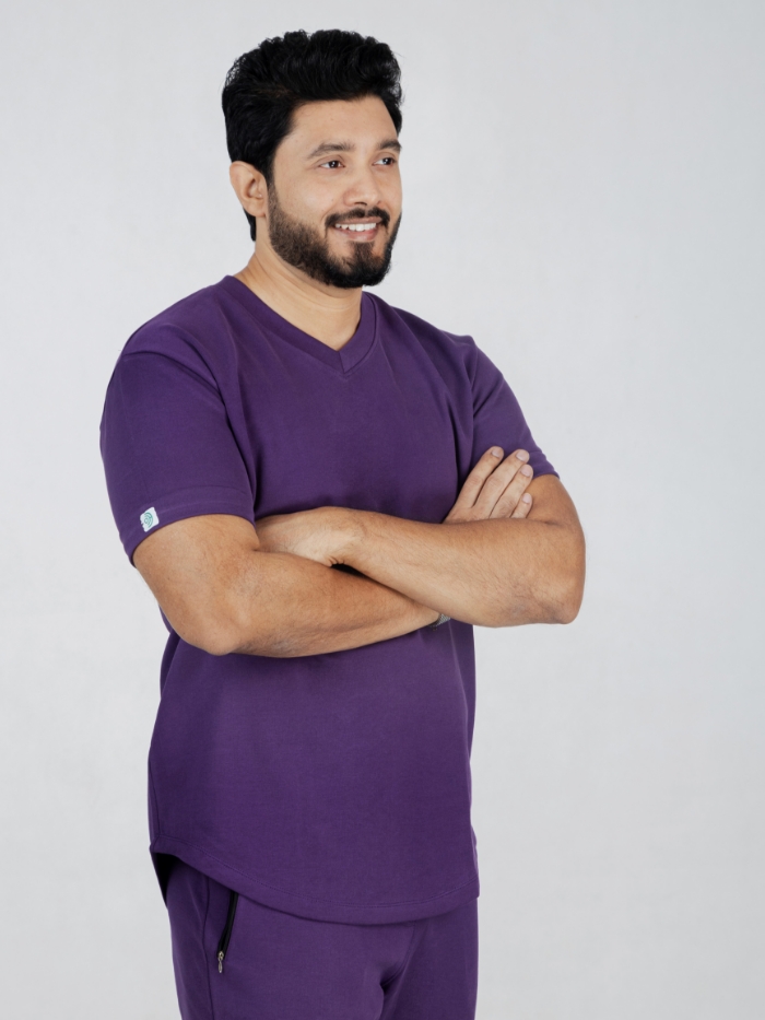 Super - Scrub Top - Viola