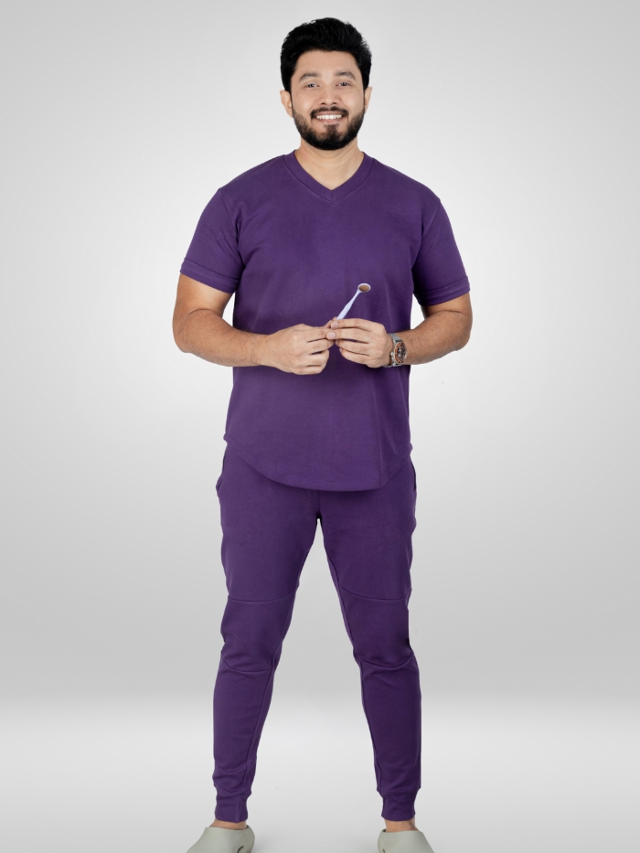 Super - Scrub Top - Viola