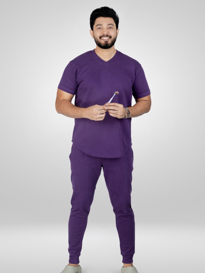 Super - Scrub Joggers - Viola