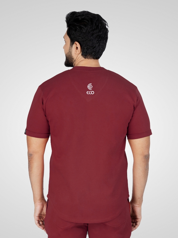 Super - Scrub Top - Crimson